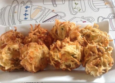 Perkedel Mie